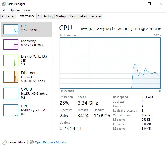 Kiểm tra cấu hình máy tính với Properties