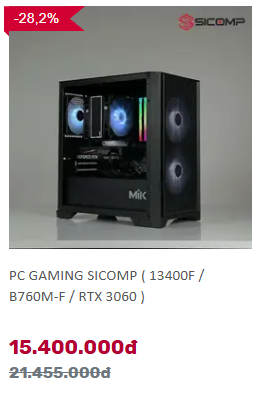 PC Gaming LOL 13400F RTX 3060
