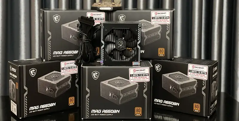 Nguồn: 650W 80+ Bronze