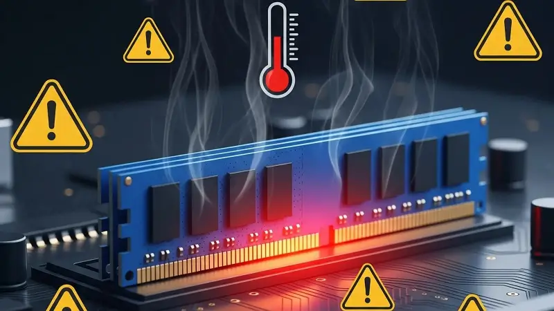 Các dấu hiệu cho thấy RAM đang bị nóng