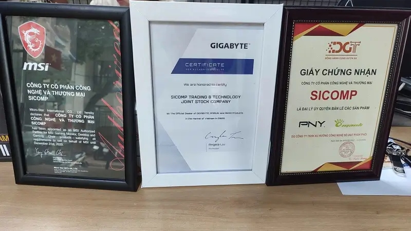 Hợp tác với các thương hiệu uy tín hiệu năng cao