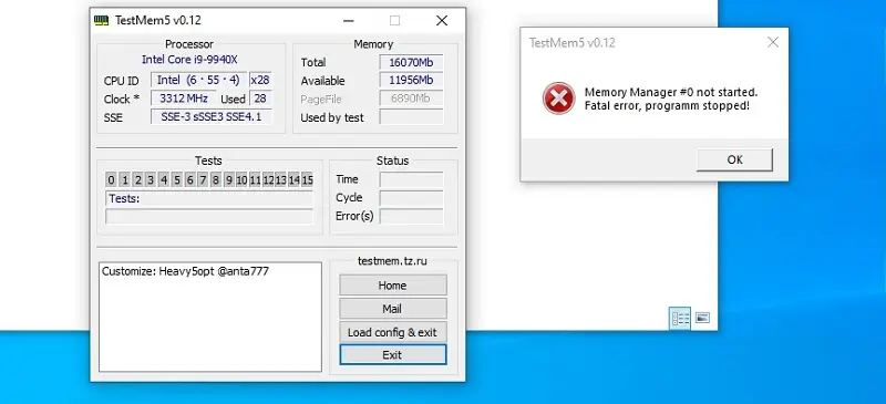 Dấu hiệu nhận biết Ram PC bị lỗi