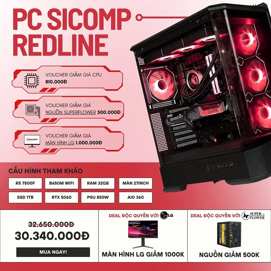 Ưu đãi cực chất với màn hình LG