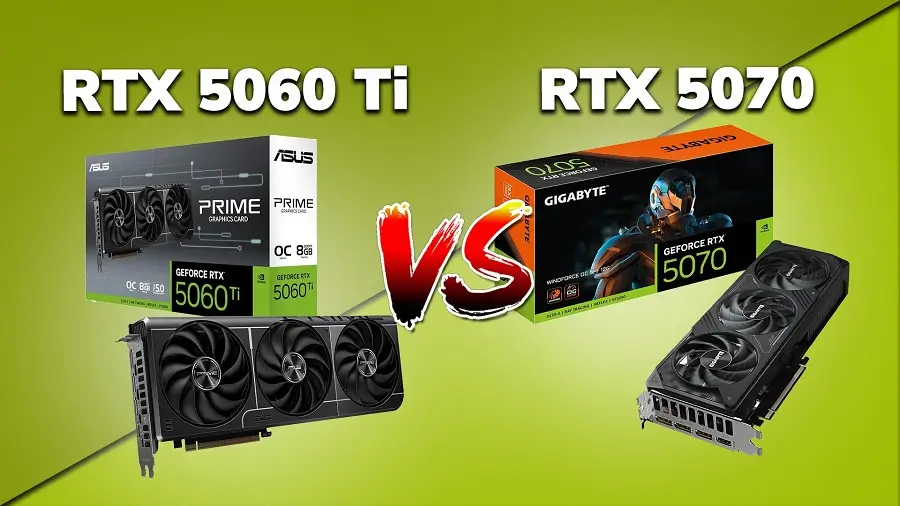 Chọn VGA RTX 5060 Ti 16GB hay 5070 12GB Chọn VGA RTX 5060 Ti 16GB hay 5070 12GB