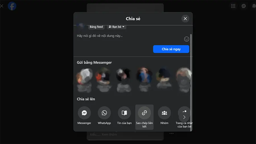 Copy Link Facebook Video Sao chép liên kết video Facebook