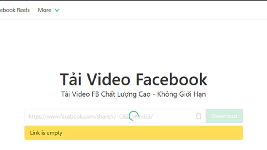 Snapsave Download Dán link video vào Snapsave