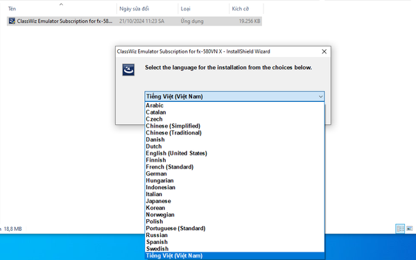 Cài đặt Tiếng Việt Chọn ngôn ngữ tiếng Việt cho giả lập