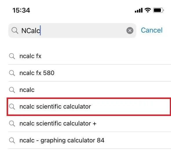 NCalc iOS Tải app NCalc trên App Store