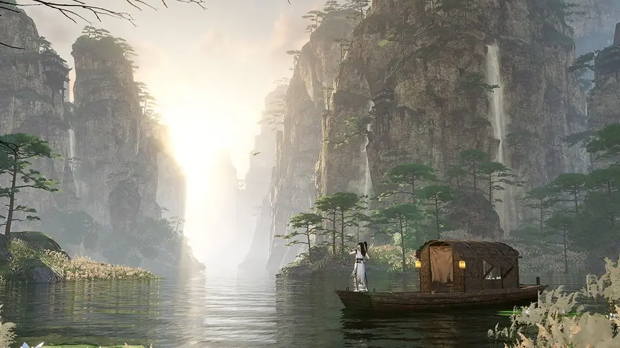 Ingame Nghịch Thủy Hàn Cảnh quan trong game Nghịch Thủy Hàn