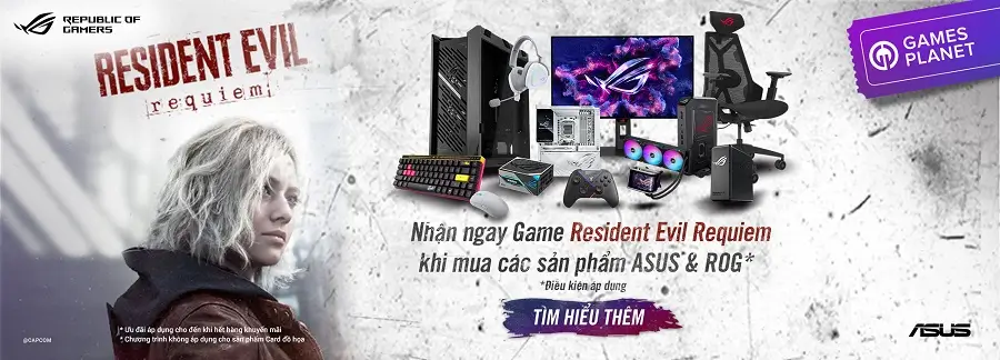 Game Code Gift Quà tặng game Resident Evil Requiem