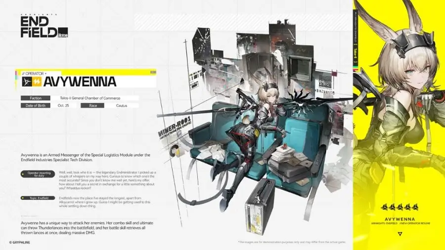 Đội h&igrave;nh Sấm S&eacute;t Avywenna