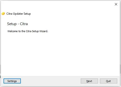 Install Location Chọn thư mục cài đặt Citra