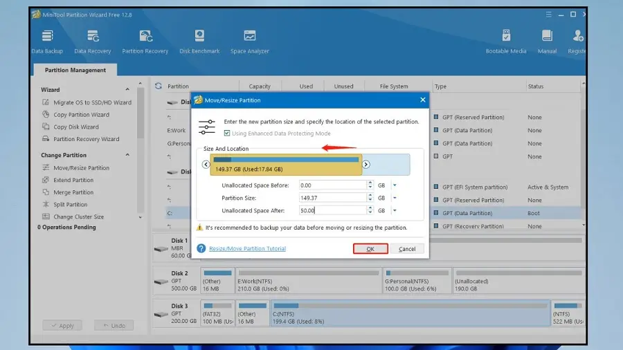 MiniTool Partition Wizard