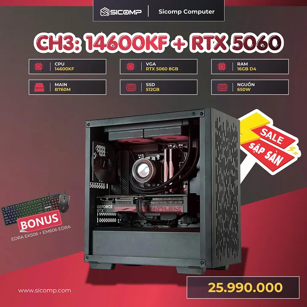 PC GAMING 14600KF 5060